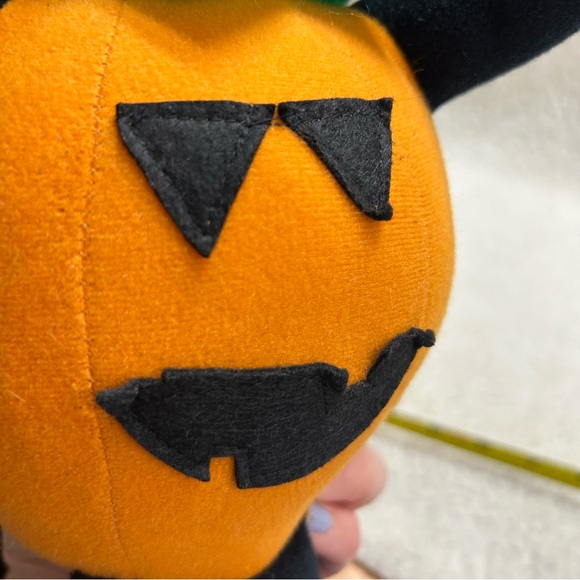 Felix the cat Halloween Plush 12" vintage with tags pumpkin body - Picture 8 of 14